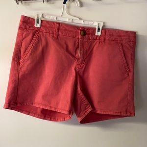 AE Pink Jean Shorts